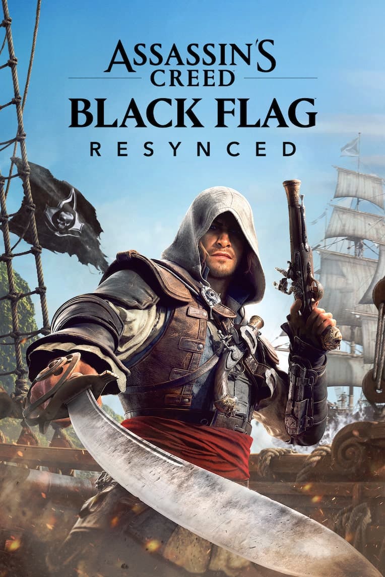 Portada de Assassin’s Creed Black Flag Resynced